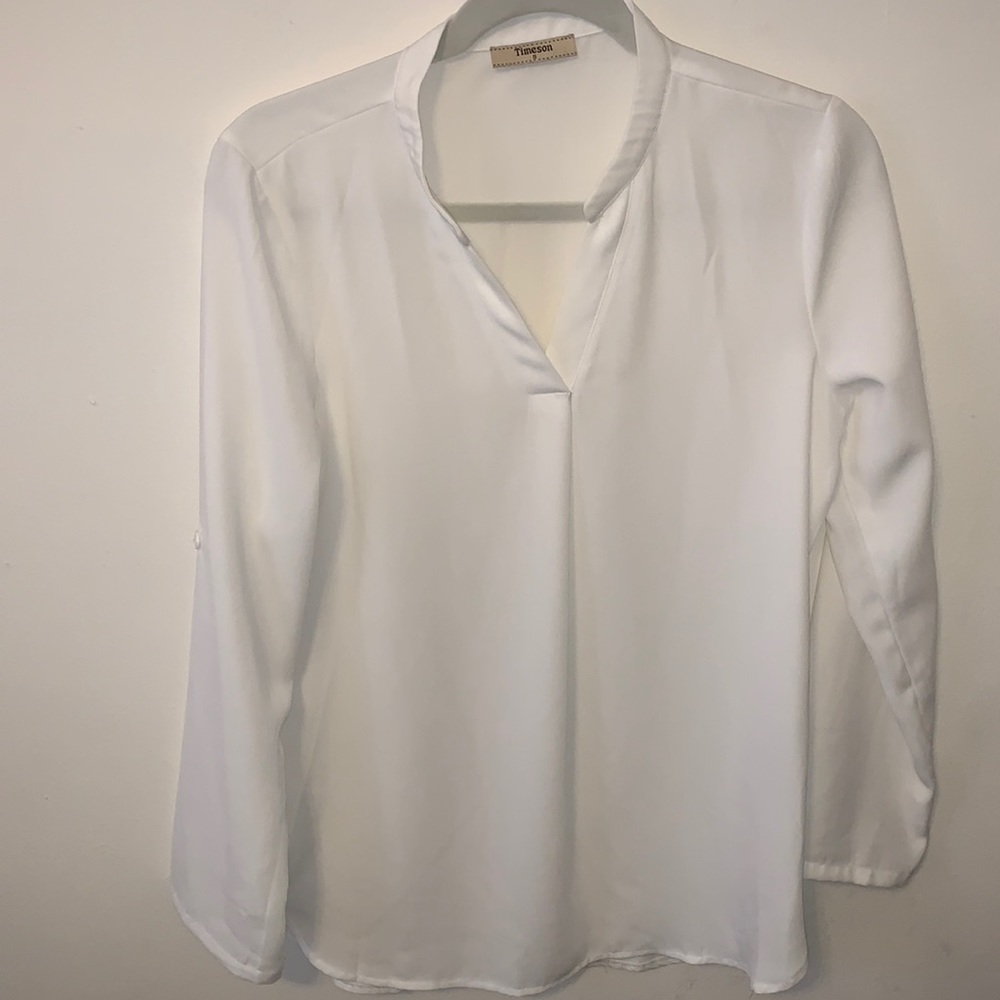 White Timeson Blouse